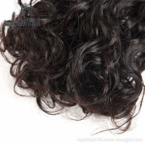 100% Natural Indian Raw Human Hair Weft  Cuticle Aligned Indian Hair bundles